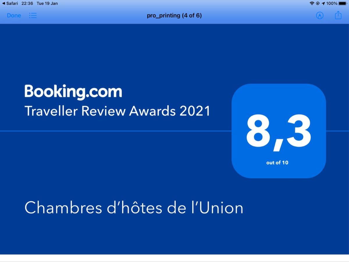 Chambres D'Hotes De L'Union Nizas  Bagian luar foto